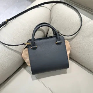 Burberry Vintage Check Canvas Leather Crossbody Handbag 23502050730