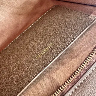 Burberry Vintage Check Tote Bag Canvas Leather 23502050730