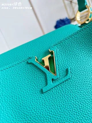 Capucines Souple 15 in Leather Bag M27261