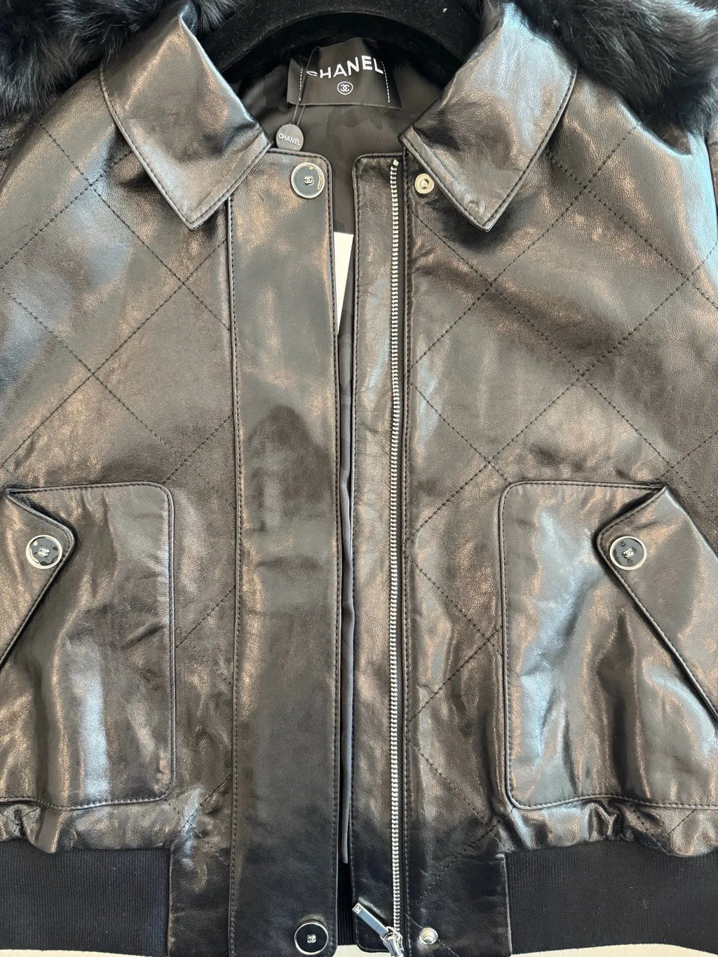 CC Women's Leather Jacket