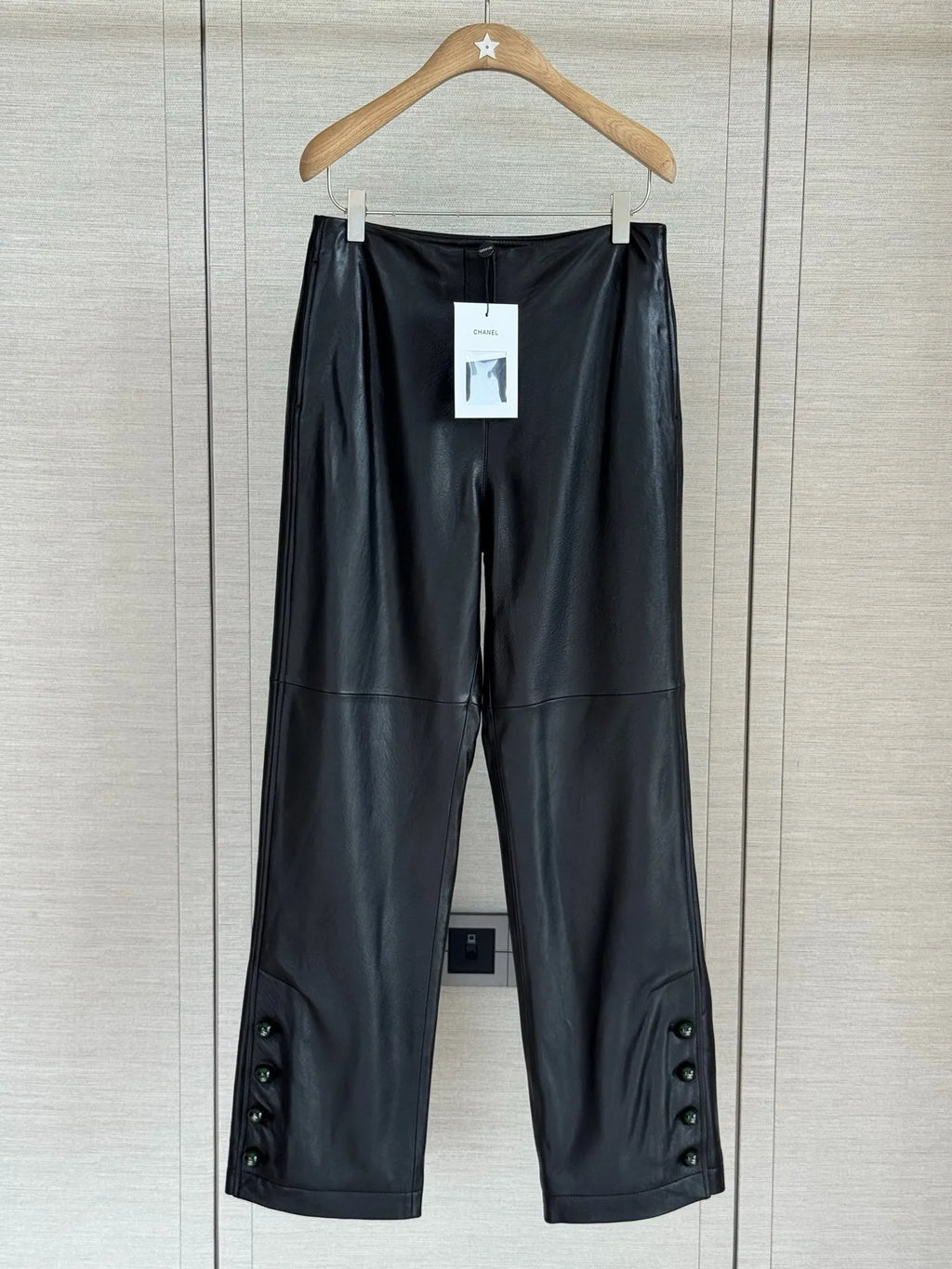 CC Women's Leather Trousers