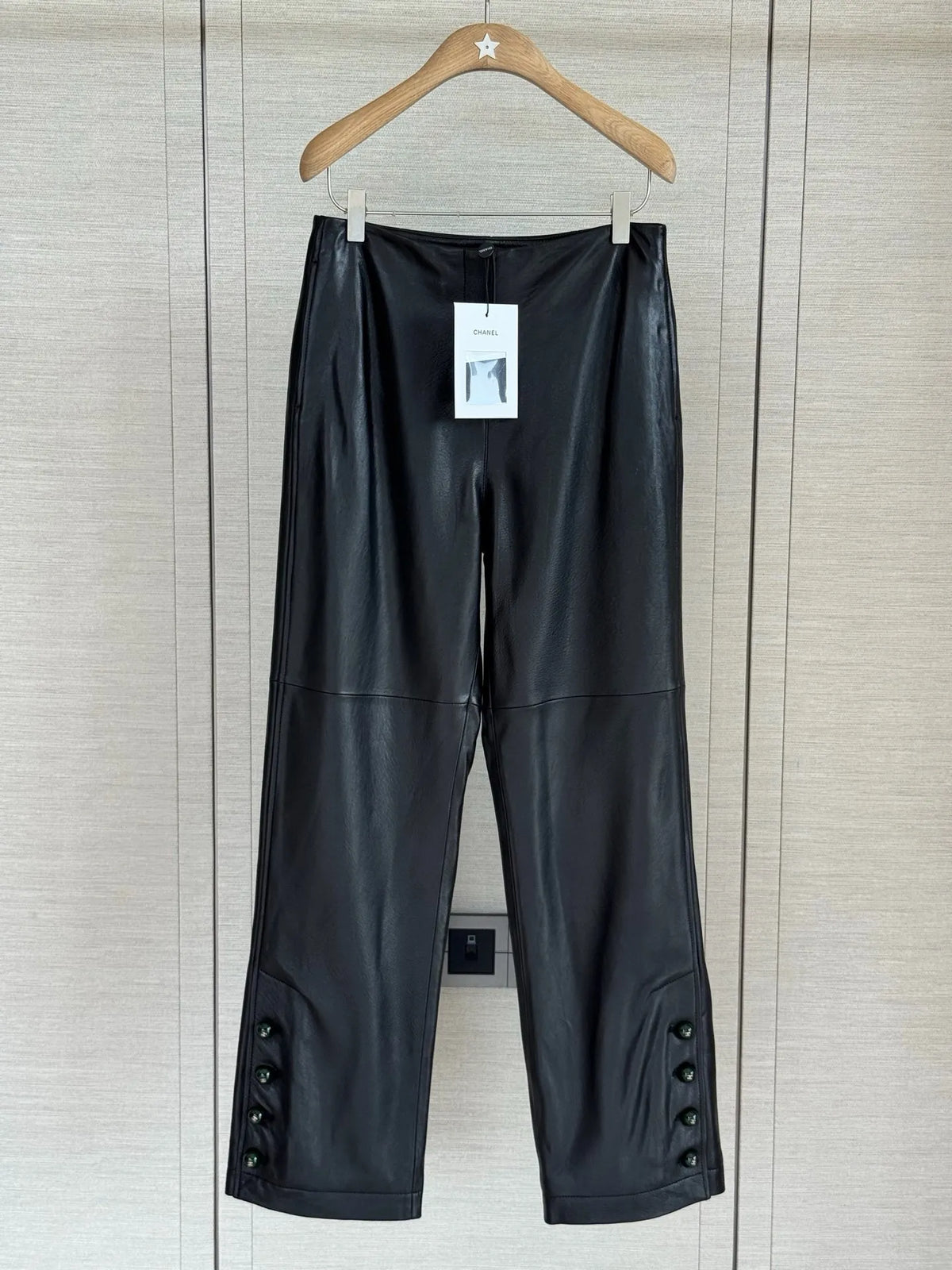 CC Women's Leather Trousers