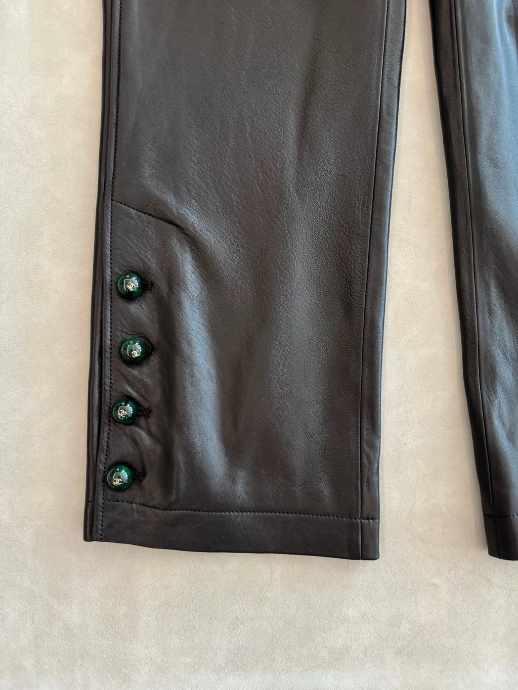 CC Women's Leather Trousers