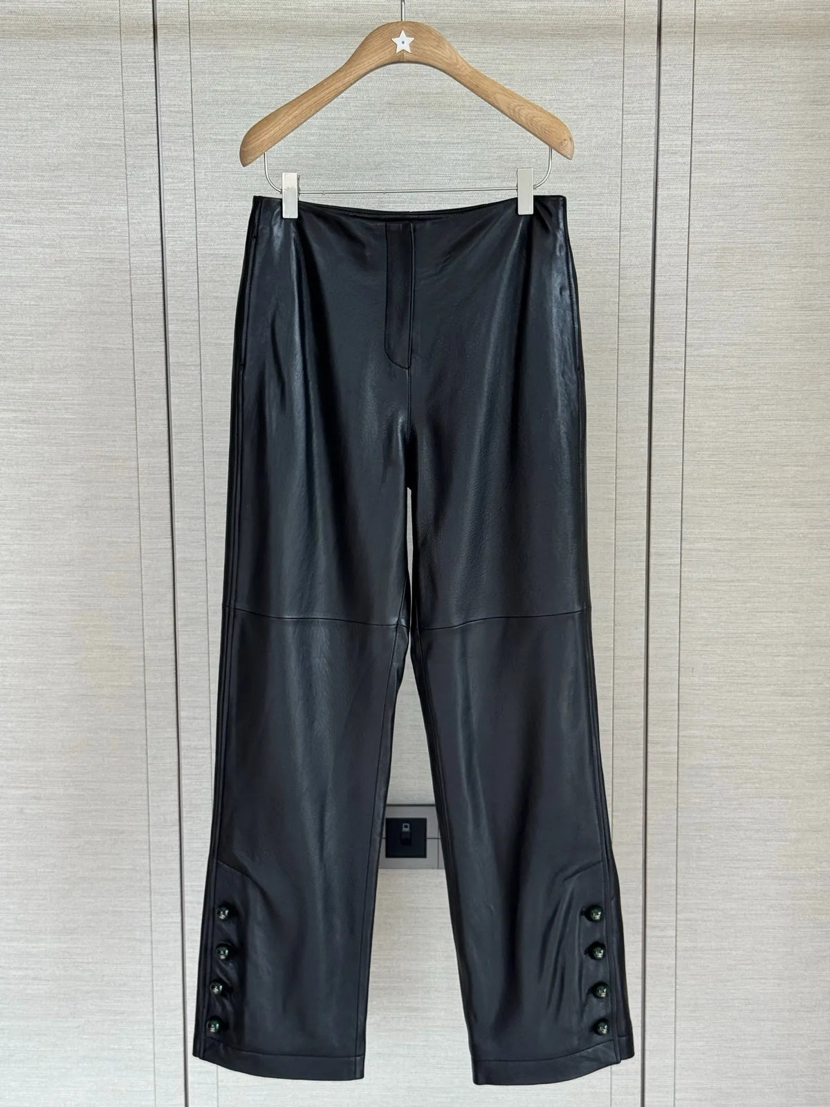 CC Women's Leather Trousers