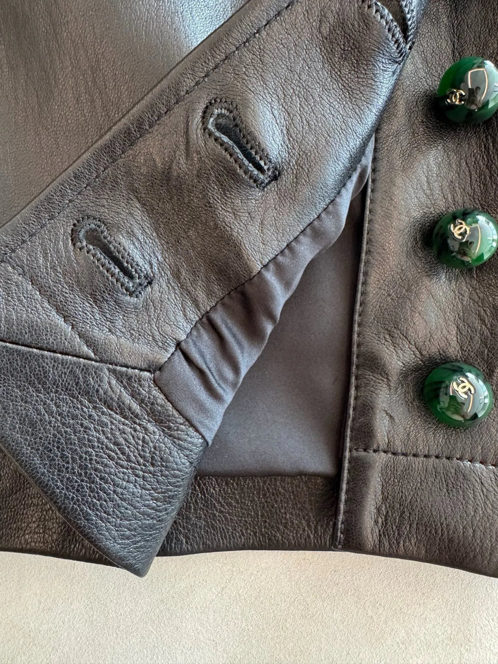 CC Women's Leather Trousers