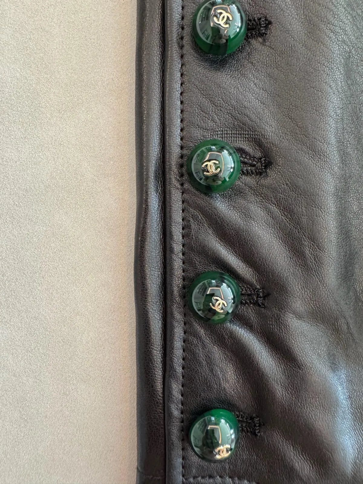 CC Women's Leather Trousers