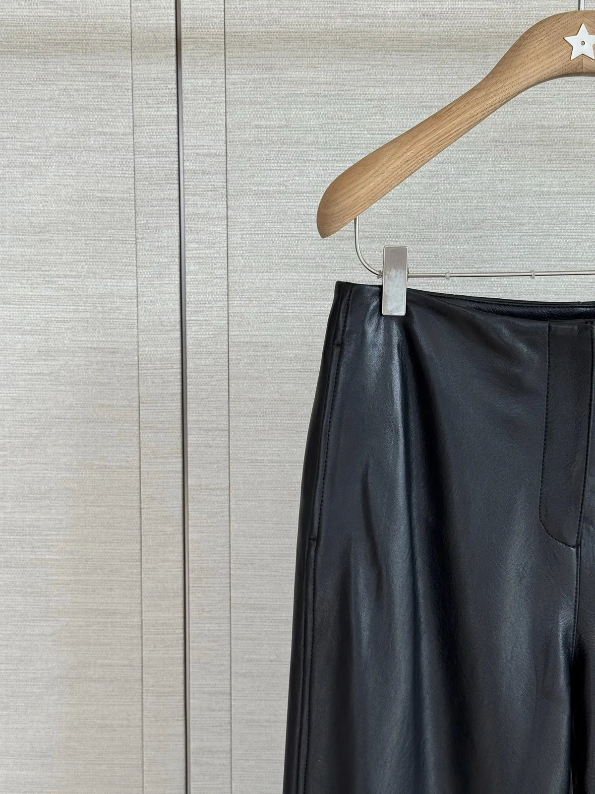 CC Women's Leather Trousers