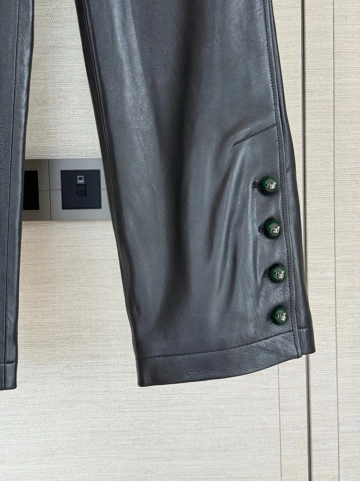 CC Women's Leather Trousers