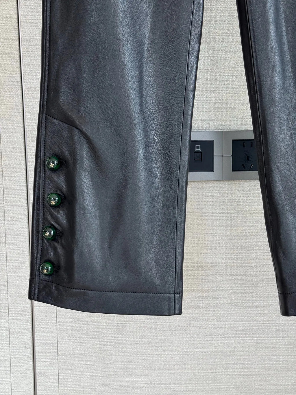 CC Women's Leather Trousers