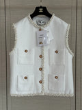 CC Women's Tweed Vest
