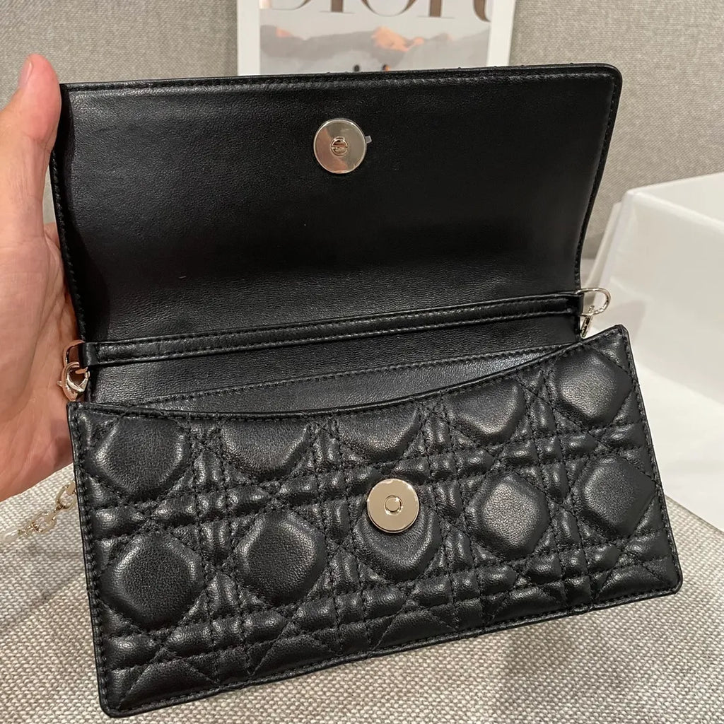 CD Pearl WOC Pearl Chain Crossbody Shoulder Bag
