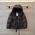 Celine Women's Goose Down Hooded Jacket