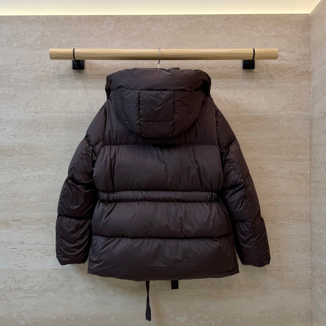 Celine Women's Goose Down Hooded Jacket
