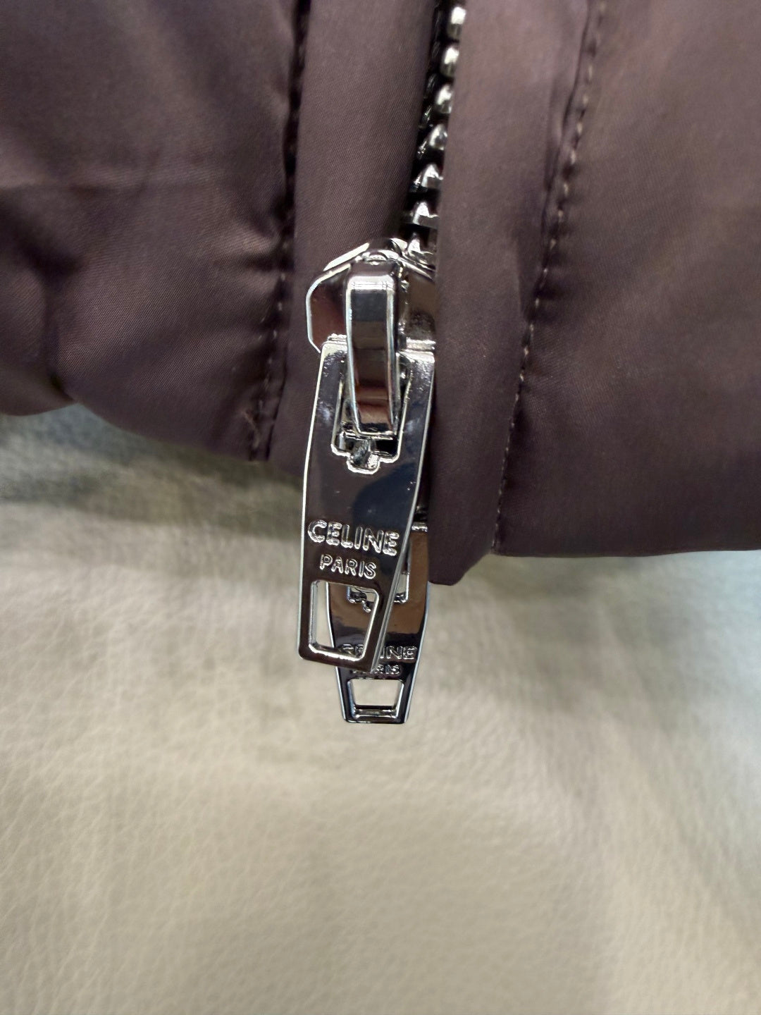 Celine Women's Goose Down Hooded Jacket