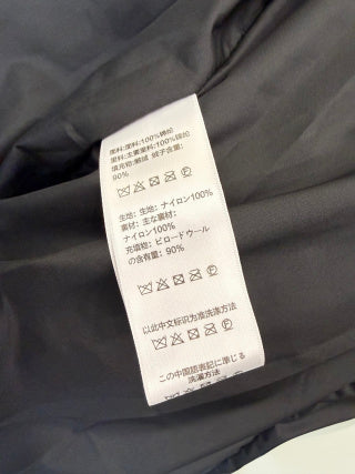 Celine Women's White Goose Down Hooded Jacket