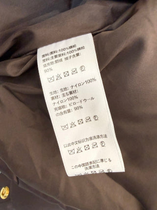 Celine Women's White Goose Down Hooded Jacket