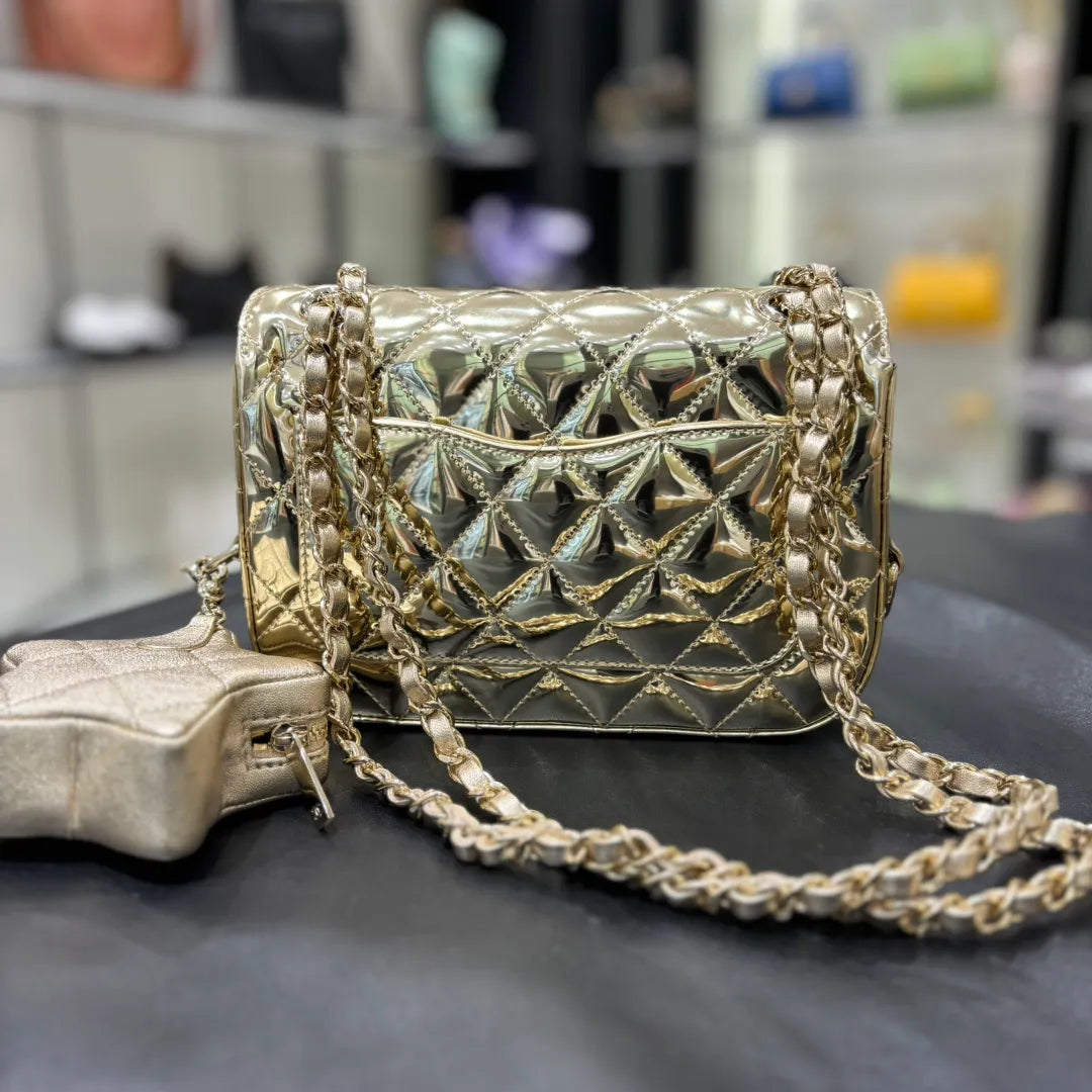 Ch@nel 24C Cruise Star Classic Flap Shoulder Bag 139841