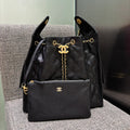 Ch@nel 25C Runway Chain Hippie Hobo Shoulder Bag 139877