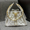 Ch@nel 25C Runway Hippie Chain Hobo Shoulder Bag 139901