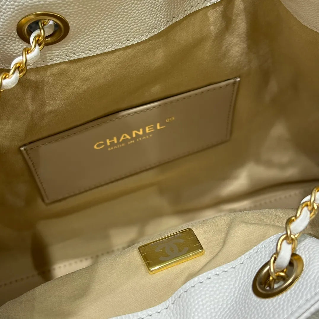Ch@nel 25C Runway Hippie Chain Hobo Shoulder Bag 139901