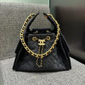 Ch@nel 25C Runway Hippie Hobo Shoulder Bag 139892
