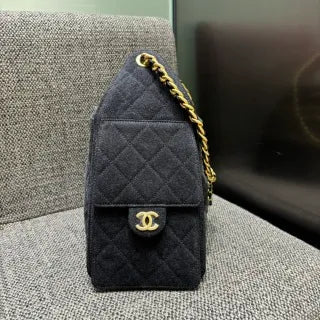 Ch@nel 25C Runway Hippie Hobo Shoulder Bag 139892