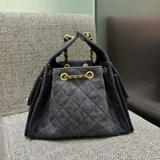 Ch@nel 25C Runway Hippie Hobo Shoulder Bag 139892