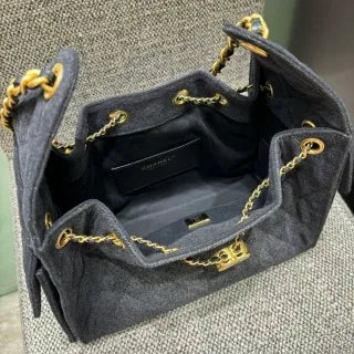 Ch@nel 25C Runway Hippie Hobo Shoulder Bag 139892