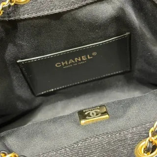 Ch@nel 25C Runway Hippie Hobo Shoulder Bag 139892