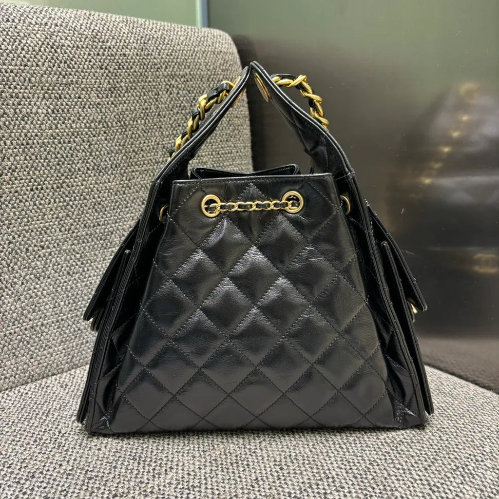 Ch@nel 25C Runway Hippie Hobo Shoulder Bag 139904