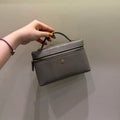 Ch@nel 26A Lizard Print LP Lunchbox Crossbody Bag 140043