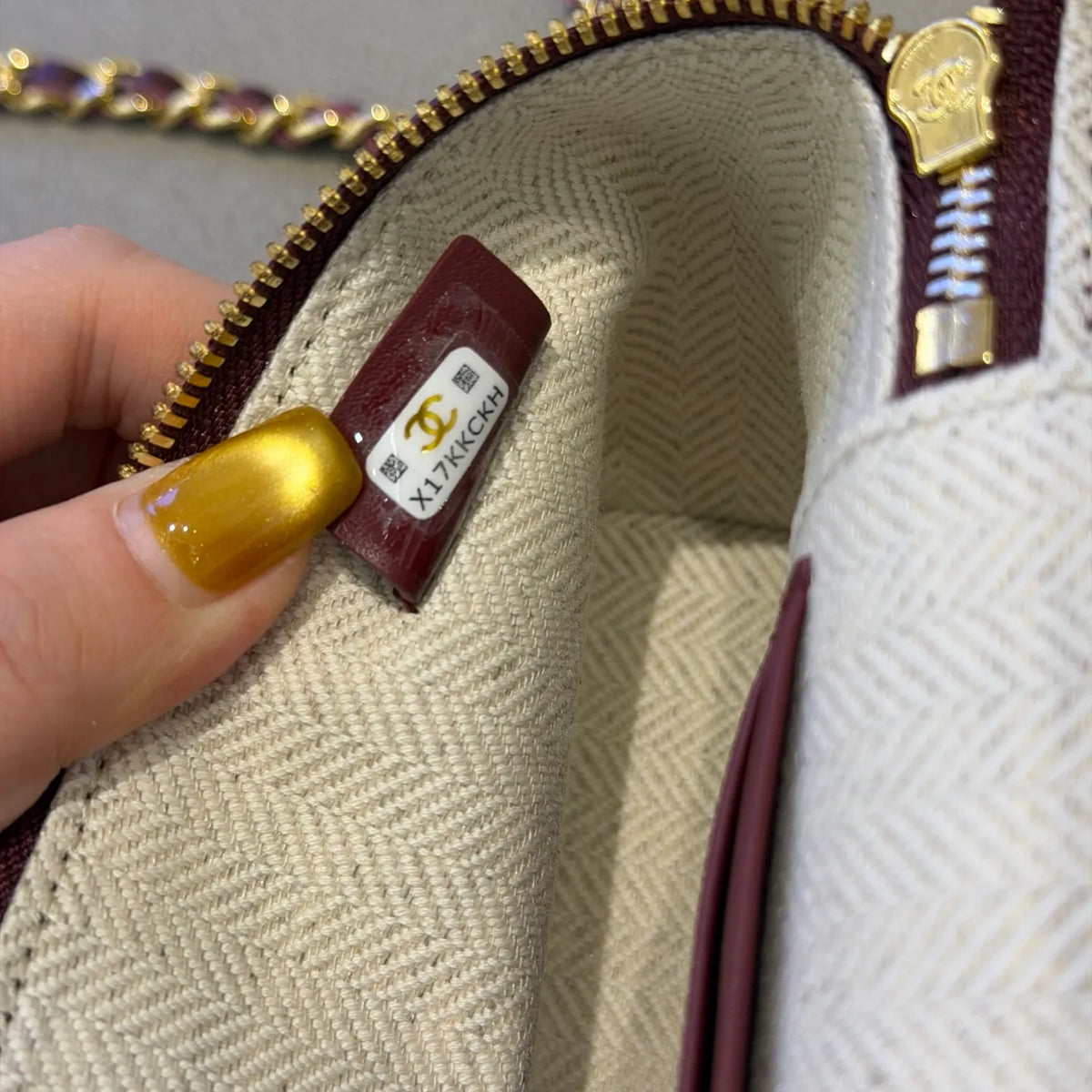 Ch@nel 26A LP Grained Calfskin Crossbody Bag 139926