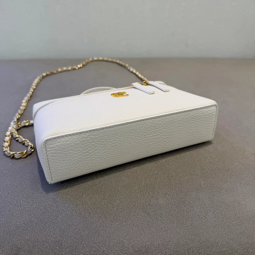Ch@nel 26A LP Grained Calfskin Crossbody Bag 139930