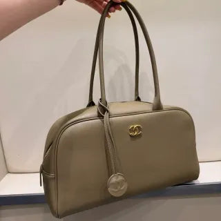Ch@nel 26S Bowling Leather Shoulder Bag 139987