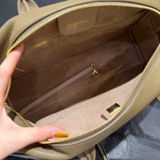 Ch@nel 26S Bowling Leather Shoulder Bag 139987
