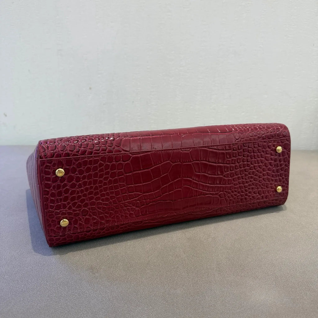 Ch@nel 26S Crocodile Embossed Leather Tote Bag 140021