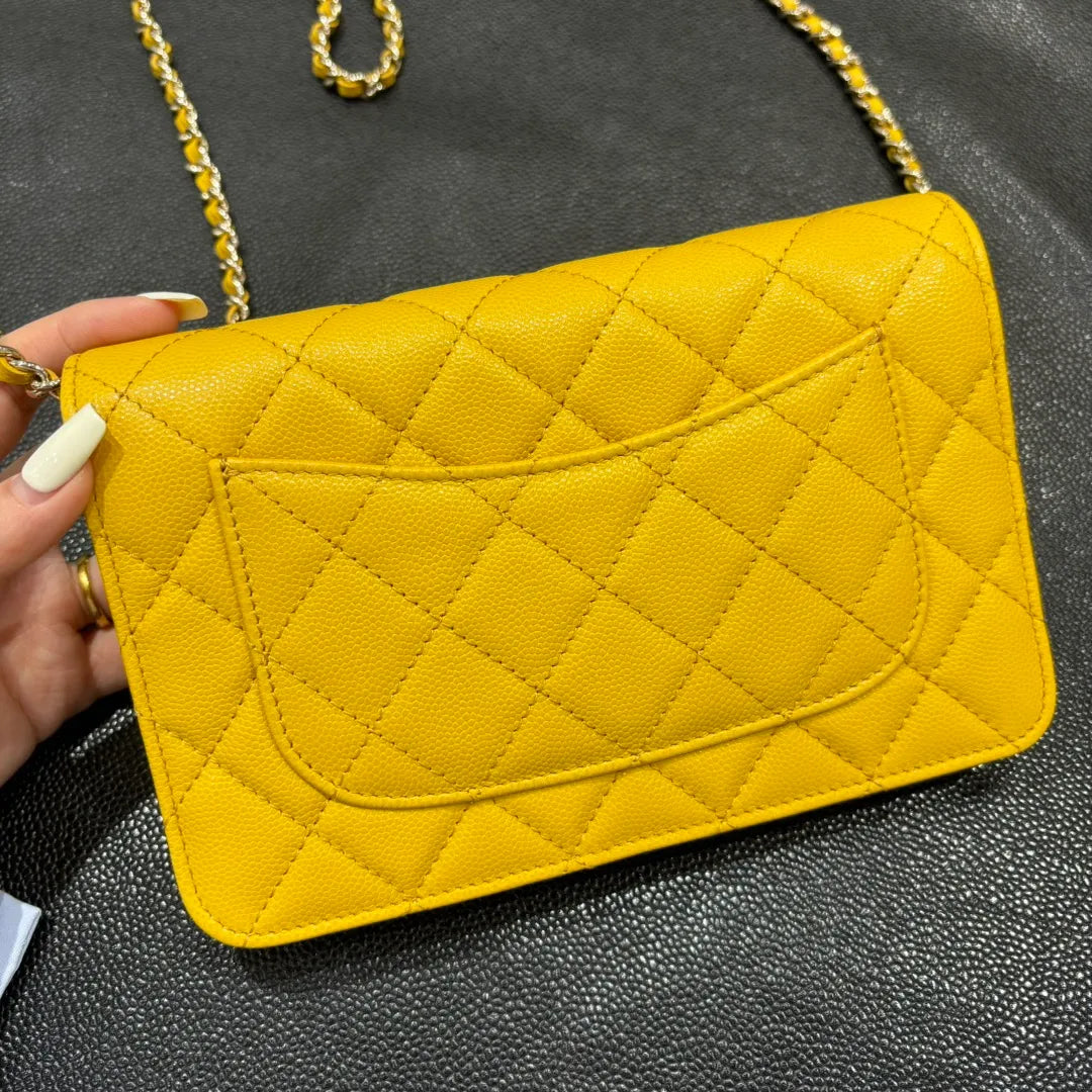 Ch@nel Classic Caviar Leather Crossbody Bag 139908