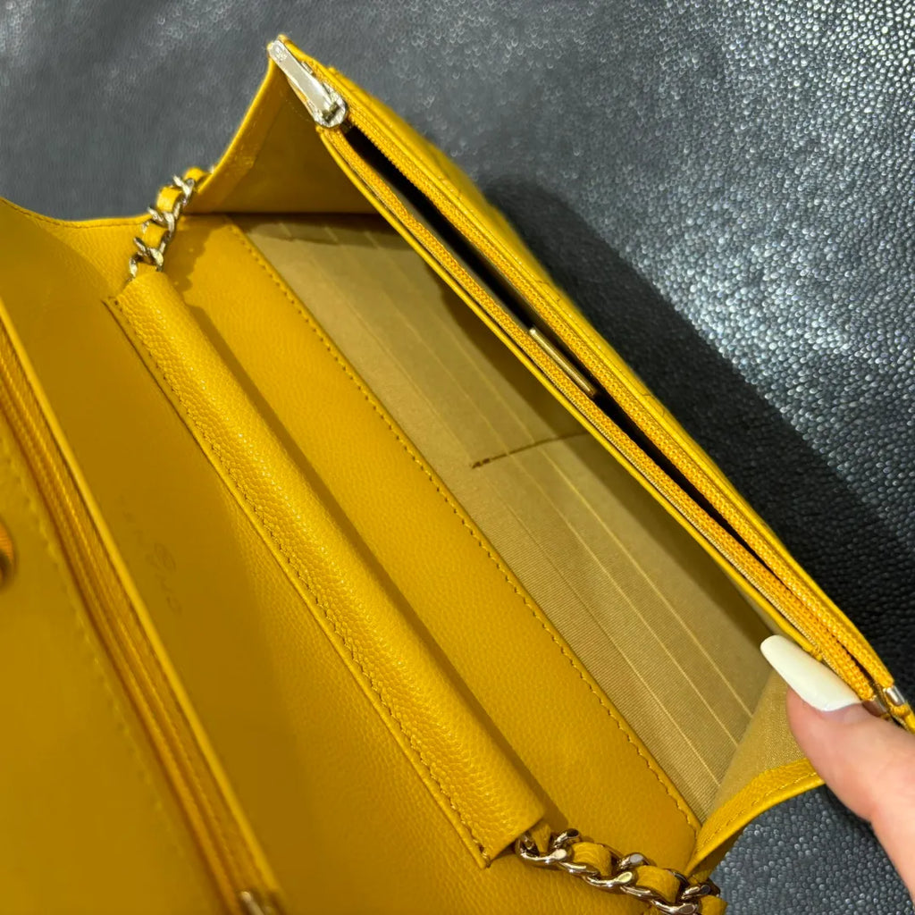Ch@nel Classic Caviar Leather Crossbody Bag 139908