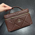 Ch@nel Classic Diamond-Quilted Caviar Leather Crossbody Bag 139921
