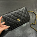 Ch@nel Turn-Lock WOC Quilted Leather Crossbody Bag 139919