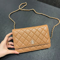 Ch@nel WOC Classic Quilted Caviar Crossbody Bag 139906