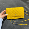 Ch@nel WOC Classic Quilted Caviar Crossbody Bag 139909