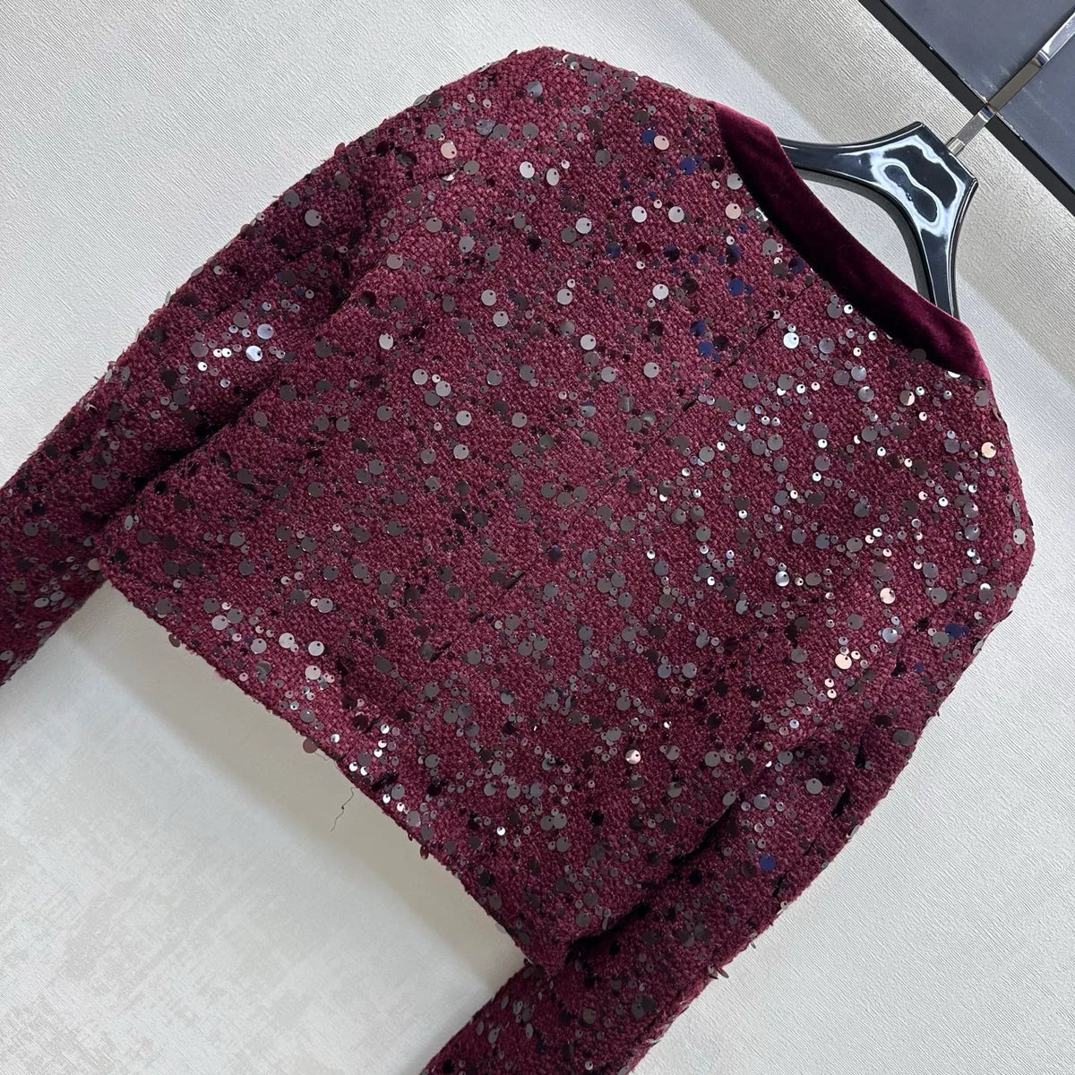 Chane* Women's Sequin Tweed Suit Set 804500440
