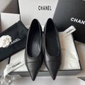 Chanel 2026SS Women's Pointed-Toe Ballet Flats