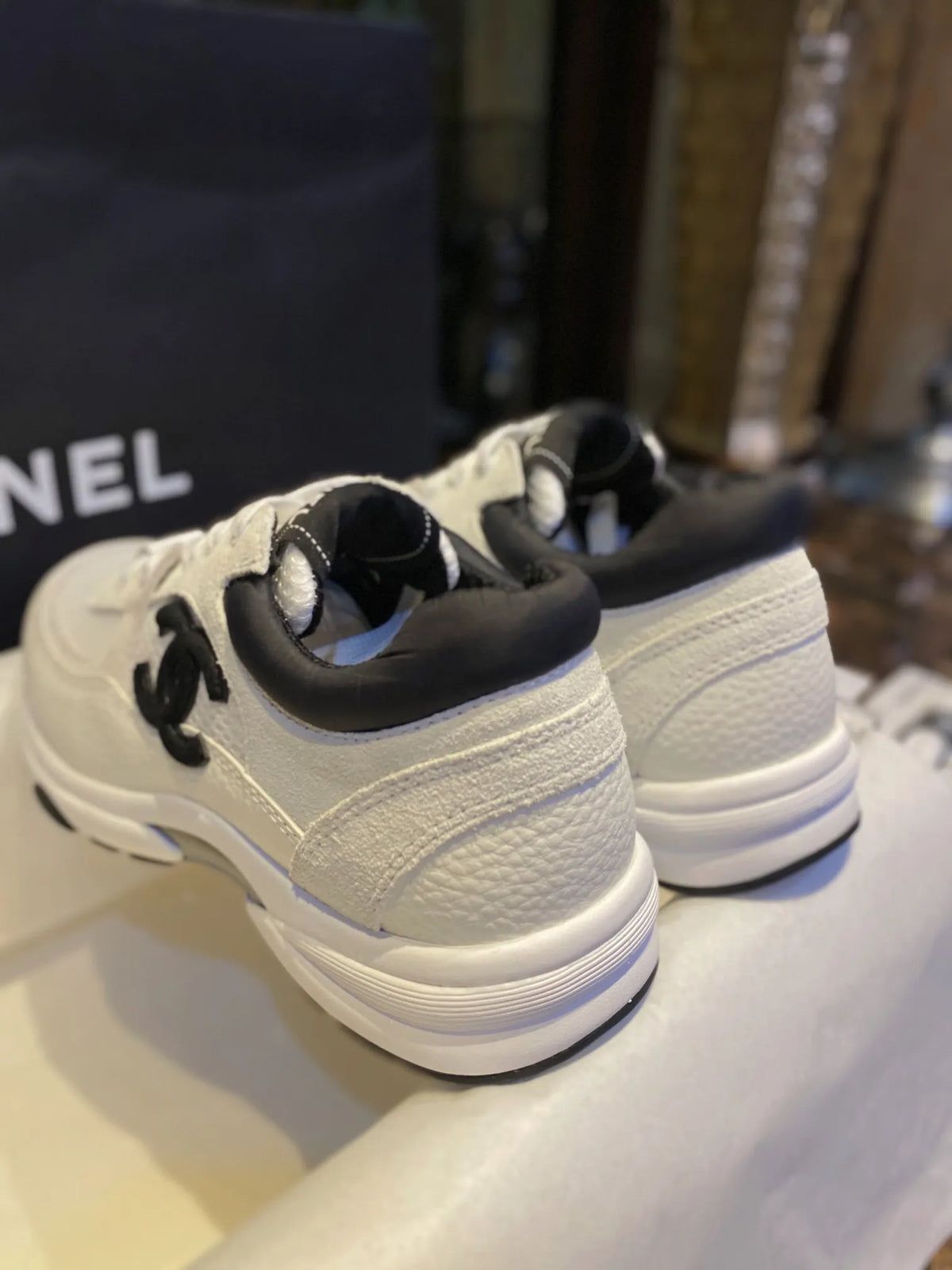 Chanel 22C Panda Shoes 543576