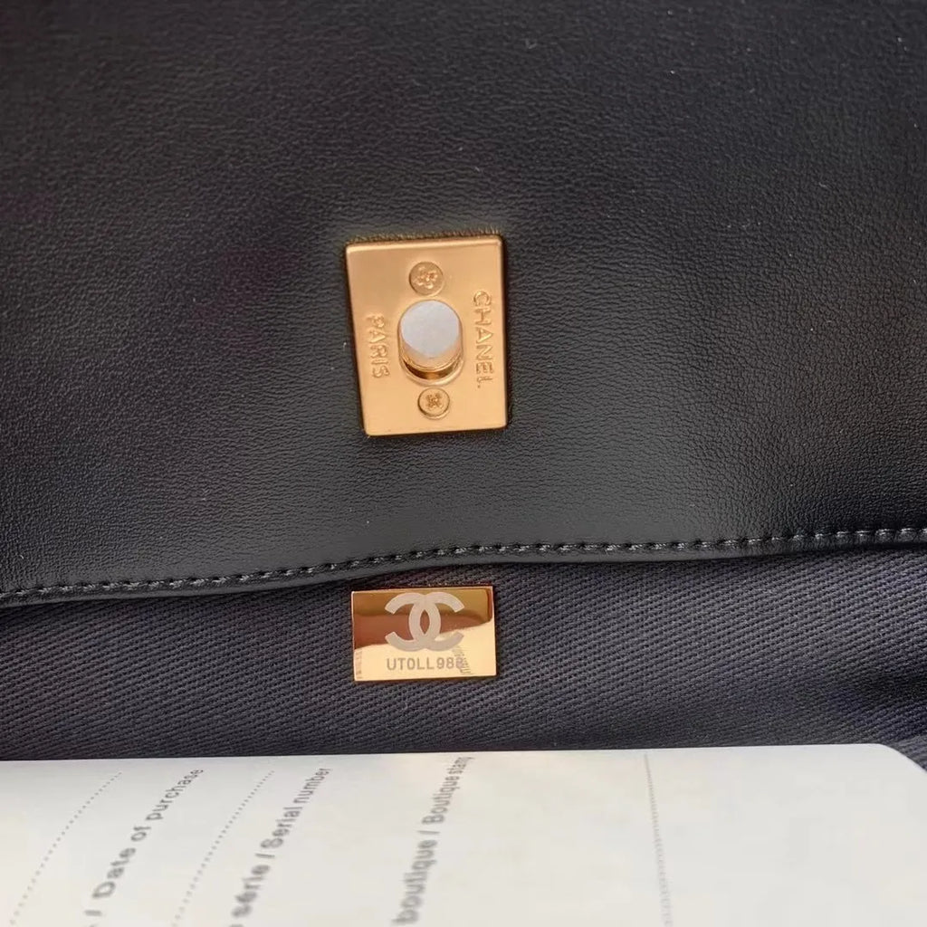 Chanel 23P Shopping Tote Bag Leather AS3938