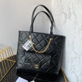 Chanel 23P Shopping Tote Bag Leather AS4359