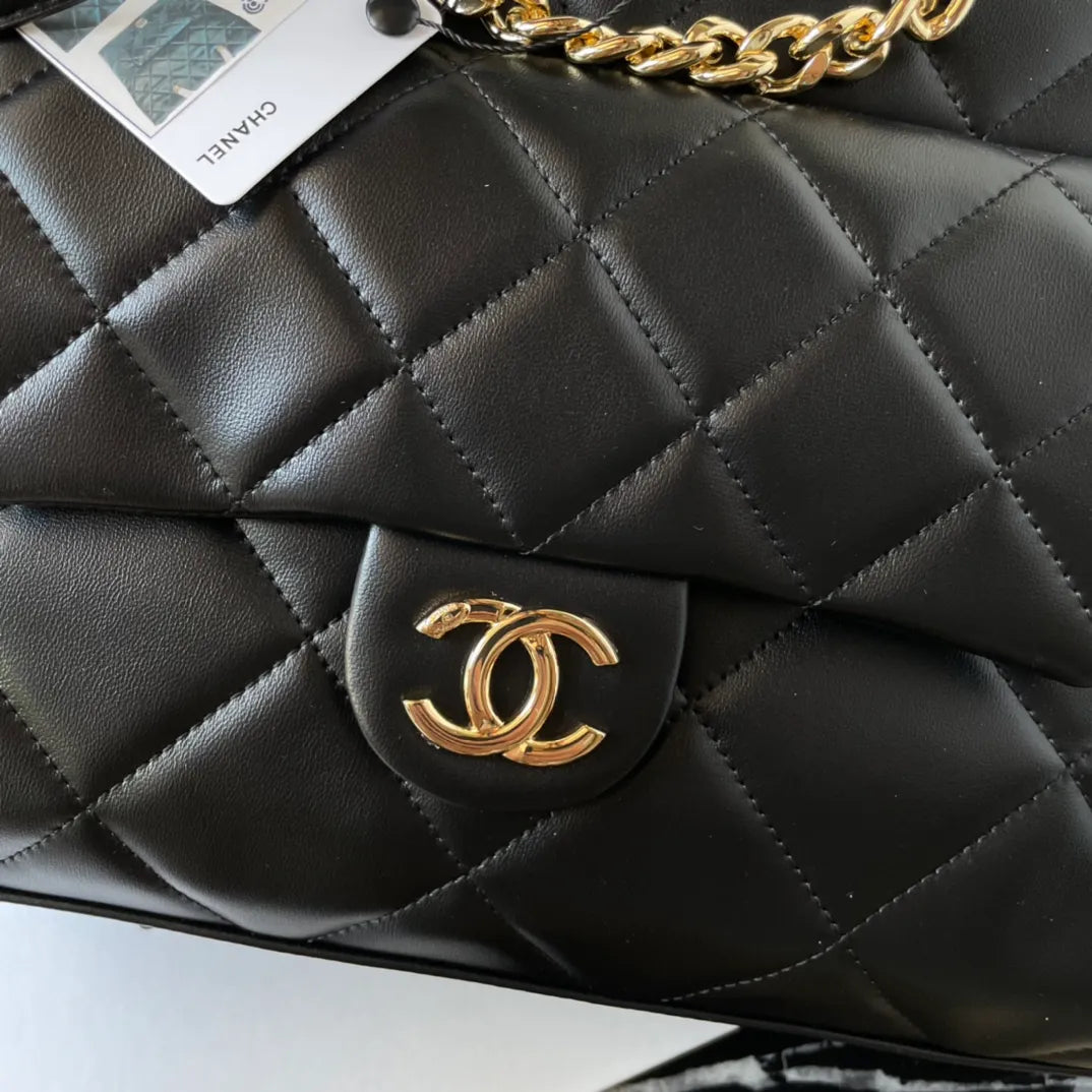 Chanel 23P Shopping Tote Bag Leather AS4359