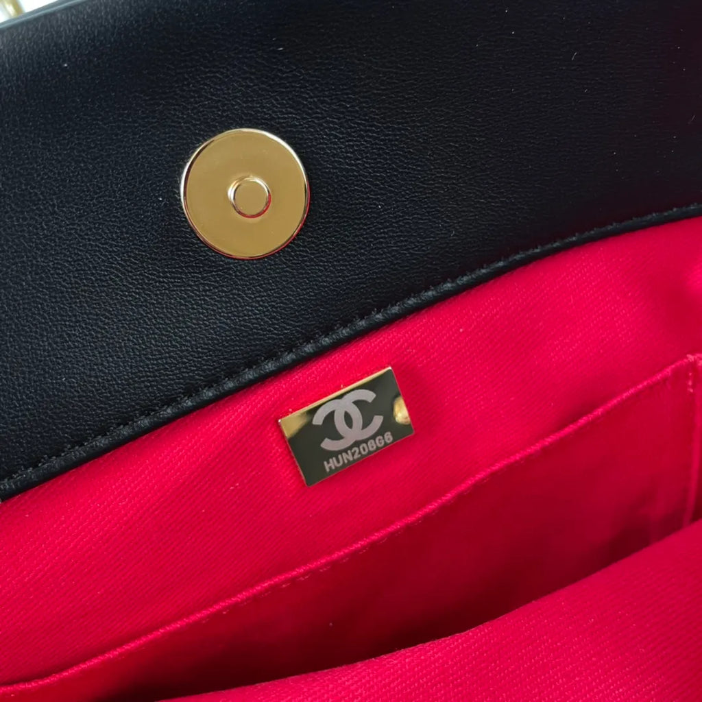 Chanel 23P Shopping Tote Bag Leather AS4359