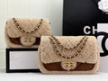 Chanel 24K Teddy Bear Flap Bag Lambskin Leather AS5149